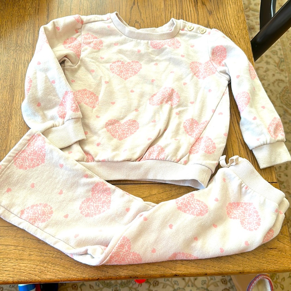 Juicy Couture Pink Heart Kids Matching Set